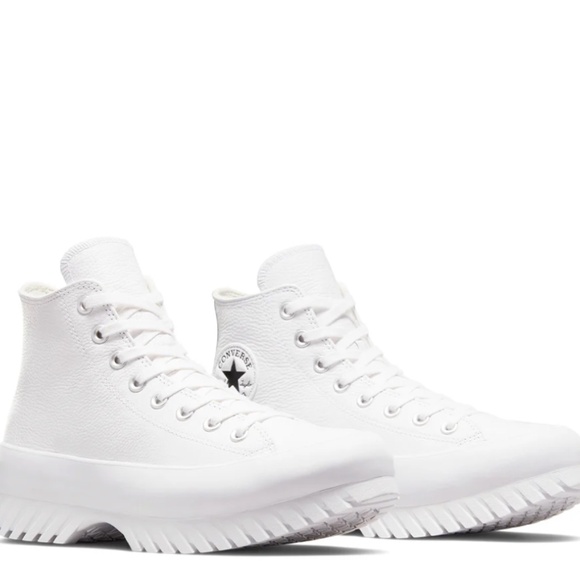 Womens Converse Chuck Taylor All Star Hi Lugged Sneaker - White - Picture 1 of 6